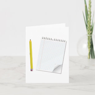 Notepad And Paper Note Cards