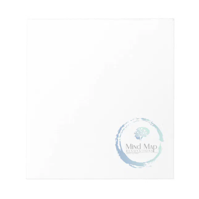 Notepad Mind Map Design Notepad - Mind Map Renovations | Zazzle