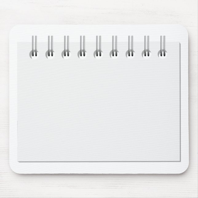 Notepad Mouse Pad (Front)