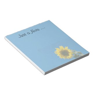 Notepad - sunflower 