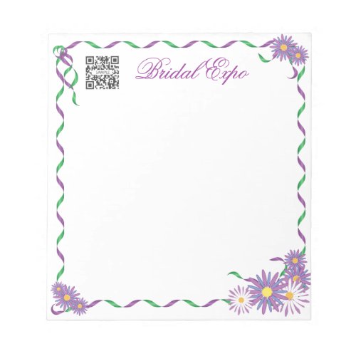 Notepad Template Bridal Expo