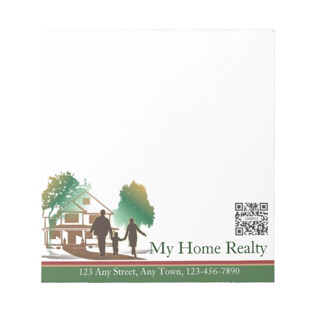 Notepad Template My Home Realty (Front)