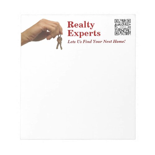 Notepad Template Realty Experts