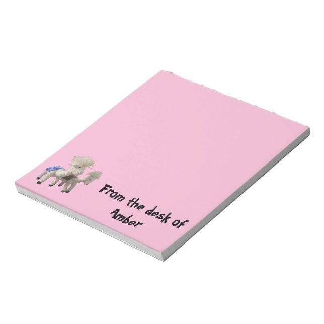 Notepad - Two Alpaca Dolls (Rotated)