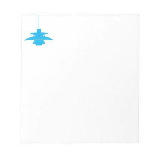 Notepad with Avocado Light Fixture