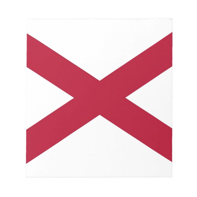Notepad with Flag of Alabama (Front)