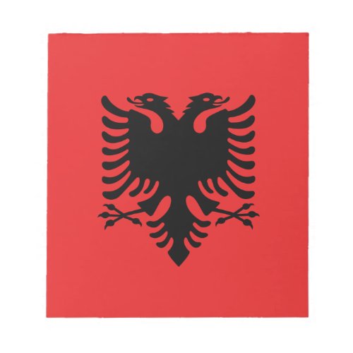 Notepad with Flag of Albania