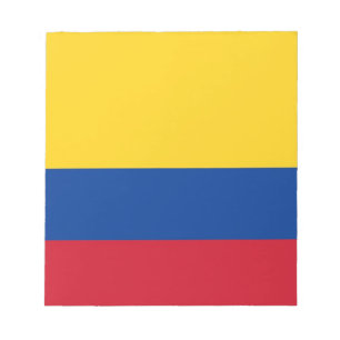 Notepad with Flag of Colombia