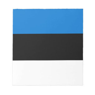 Notepad with Flag of Estonia