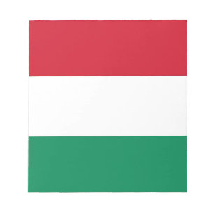 Notepad with Flag of Hungary