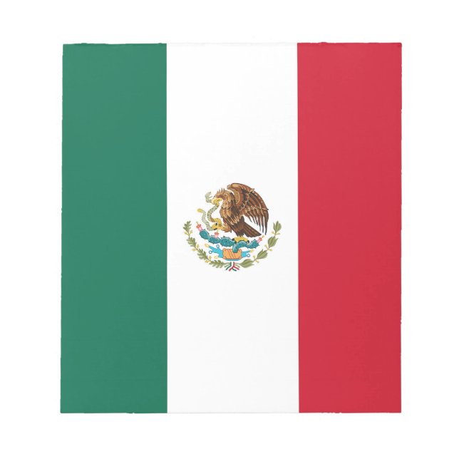 Notepad with Flag of Mexico (Front)