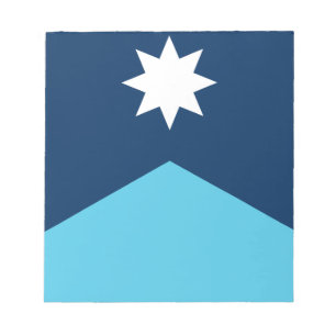 Notepad with Flag of Minnesota, USA