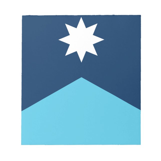 Notepad with Flag of Minnesota, USA (Front)