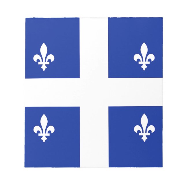 Notepad with Flag of Quebec, Canada (Front)