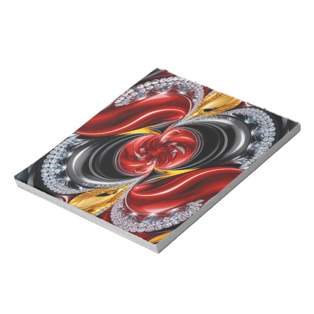 Notepad with German Colors Modern Design (Rotated)
