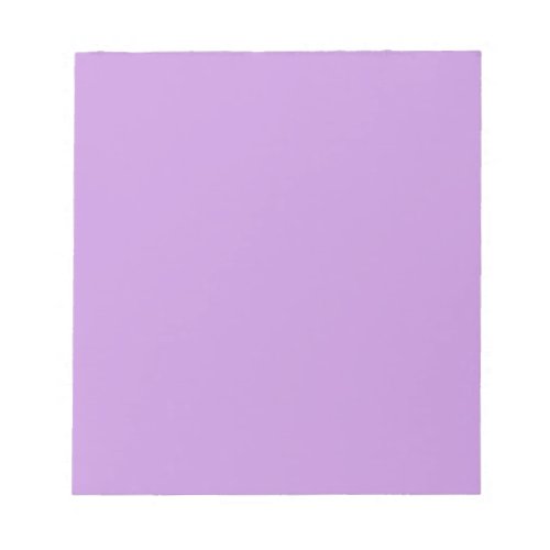 Notepad with Pastel Lavender Background