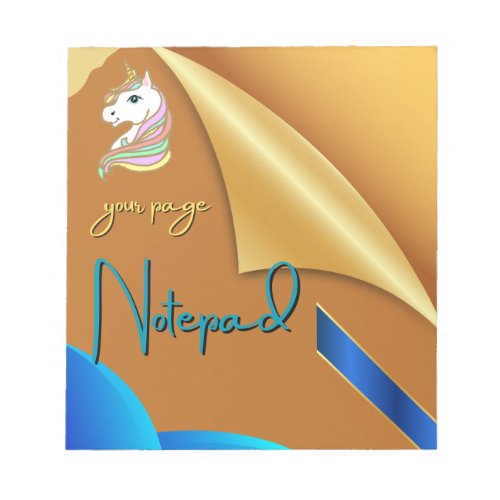 Notepad with Whimsical Designs