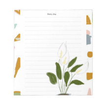 Notepad woman's happines