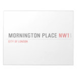 Mornington Place  Notepads