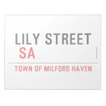 Lily STREET   Notepads