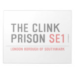 the clink prison  Notepads
