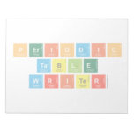 Periodic Table Writer  Notepads