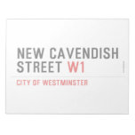 New Cavendish  Street  Notepads