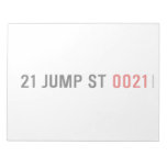 21 JUMP ST  Notepads