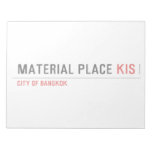 Material Place  Notepads