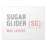 sugar glider  Notepads