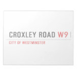 Croxley Road  Notepads