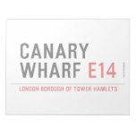 CANARY WHARF  Notepads