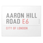AARON HILL ROAD  Notepads