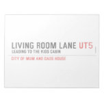 Living room lane  Notepads