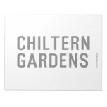 Chiltern Gardens  Notepads
