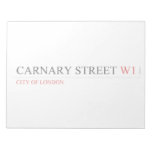 Carnary street  Notepads