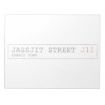 Jassjit Street  Notepads