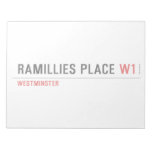 Ramillies Place  Notepads