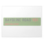 Bayoline road  Notepads
