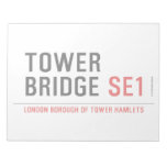 TOWER BRIDGE  Notepads