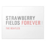 Strawberry Fields  Notepads