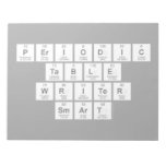 Periodic
 Table
 Writer
 Smart  Notepads