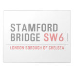 Stamford bridge  Notepads