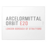 ArcelorMittal  Orbit  Notepads