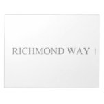 Richmond way  Notepads