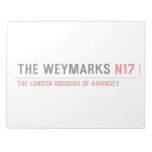 the weymarks  Notepads