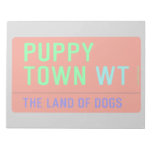 Puppy town  Notepads