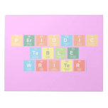 Periodic
 Table
 Writer  Notepads