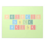 Periodic
 Table
 Writer  Notepads