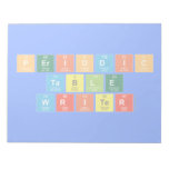 Periodic
 Table
 Writer  Notepads
